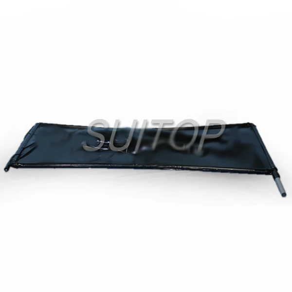 

latex vacuum bed rubber width 100cm x 185 cm including( framework tube and latex sheet)