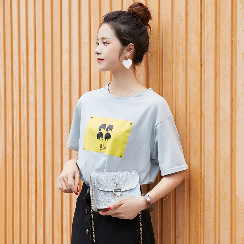 Женская сумка мессенджер Funatom повседневная карамельного цвета с цепочками через