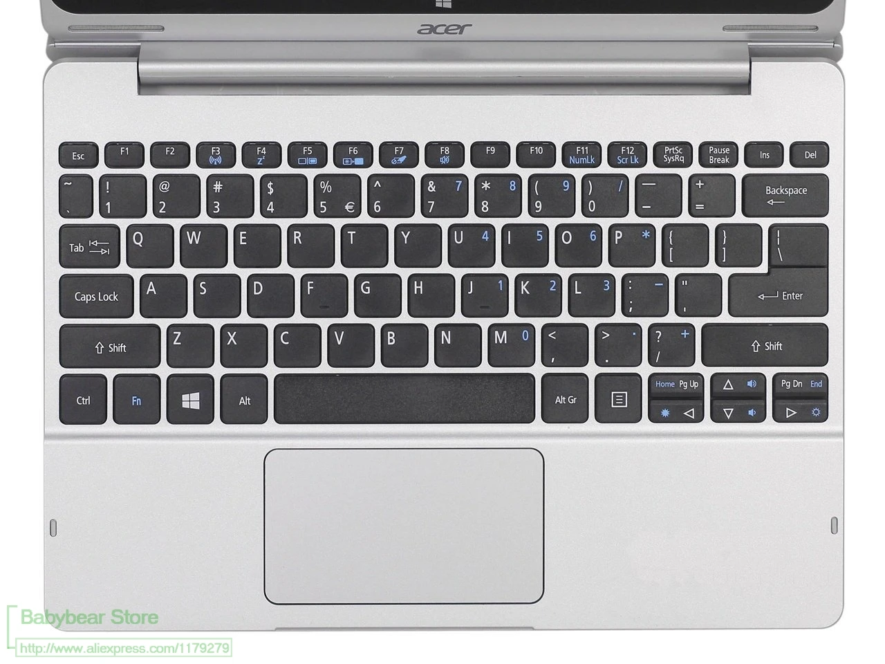 10,1 ''ТПУ Клавиатура протектор кожного покрова для acer переключатель 10 E SW3-013 SW5-012 SW5-012-15RJ SW3-016-17UM SW3-016-100V