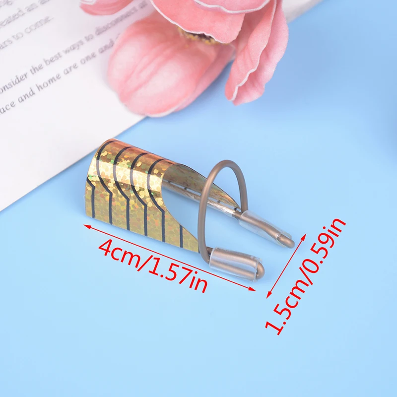 5 шт./компл. регулируемый инструмент для маникюра алюминиевый поднос форма ногтей