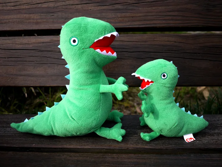 Свинья пепа зеленый г динозавров плюшевые игрушки рождественский подарок 1 шт.|pig