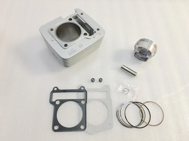 Бесплатная доставка комплект мотоциклетных цилиндров 57 4 мм 65 5 большого диаметра