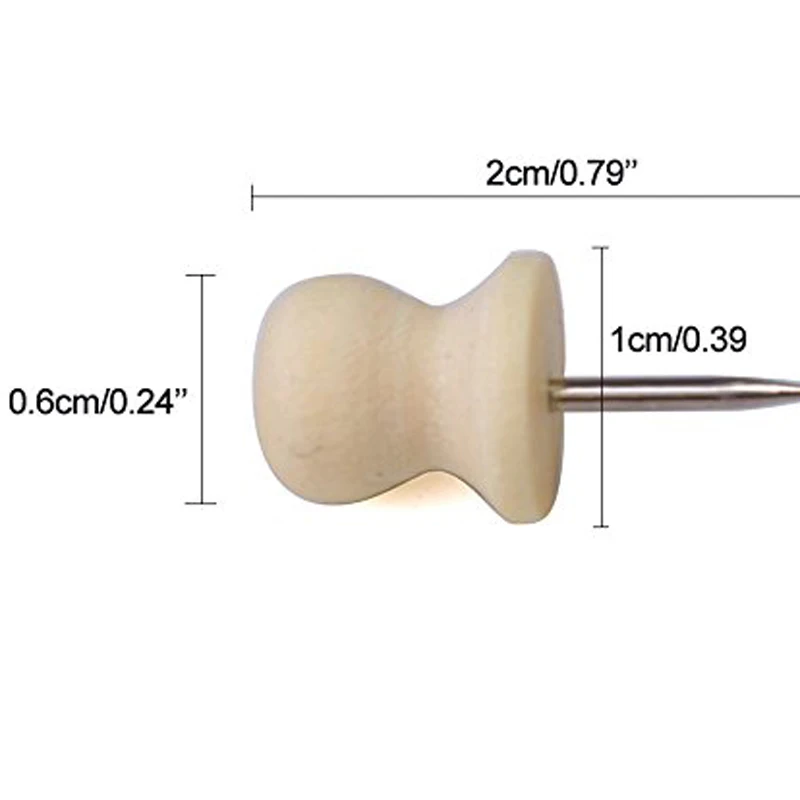 Wood Push Pin with Case Wooden Thumb Tacks Creative Map Pins for DIY Carfts Decorative Pushpins Cork Boards Photos | Обустройство