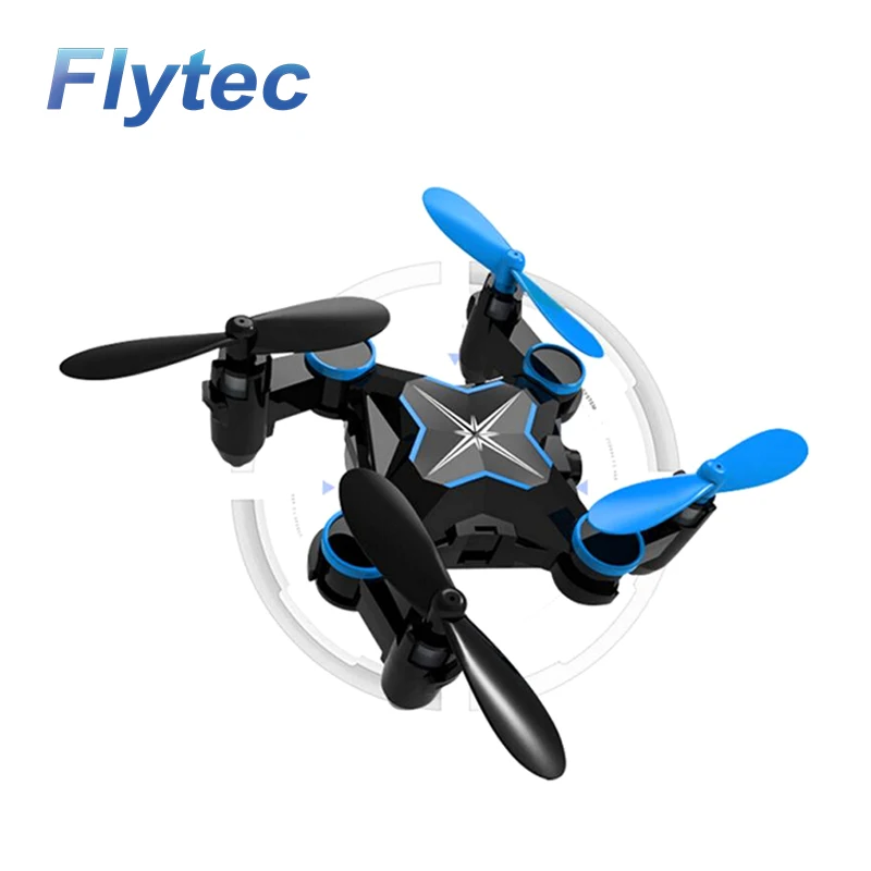 Flytec 901HS Мини RC Карманный Дрон удержание высоты складной Quadcopter Wi Fi FPV с 0.3MP камерой