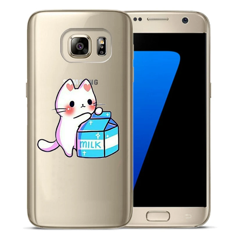 Чехол для телефона Samsung Galaxy A3 A5 2016 2017 J1 J3 J5 J7 TPU S3 S7 S9 plus Мягкий силиконовый чехол с