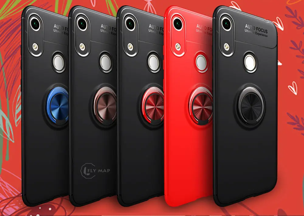 Силиконовый чехол для Huawei Honor 8A 8 A A8 Невидимый кронштейн телефона мягкий ТПУ Капа