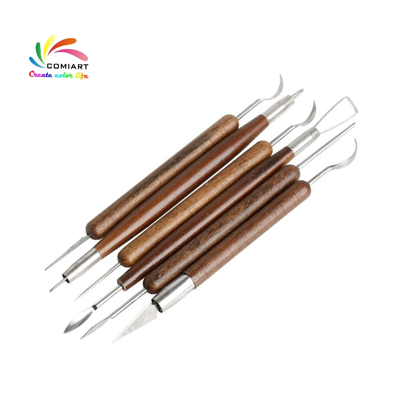 Глиняная скульптура статуэтка керамическое искусство инструменты для рукоделия