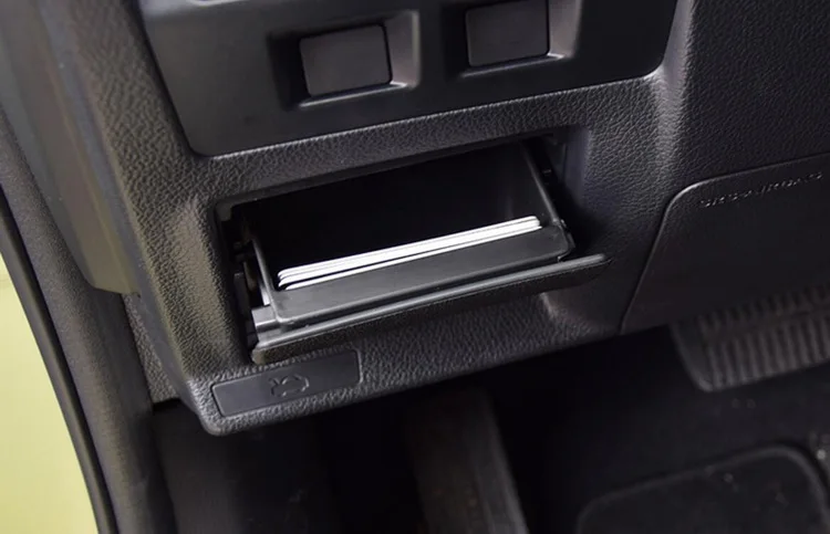 100% новый автомобильный Стайлинг модифицированный черный контейнер для хранения