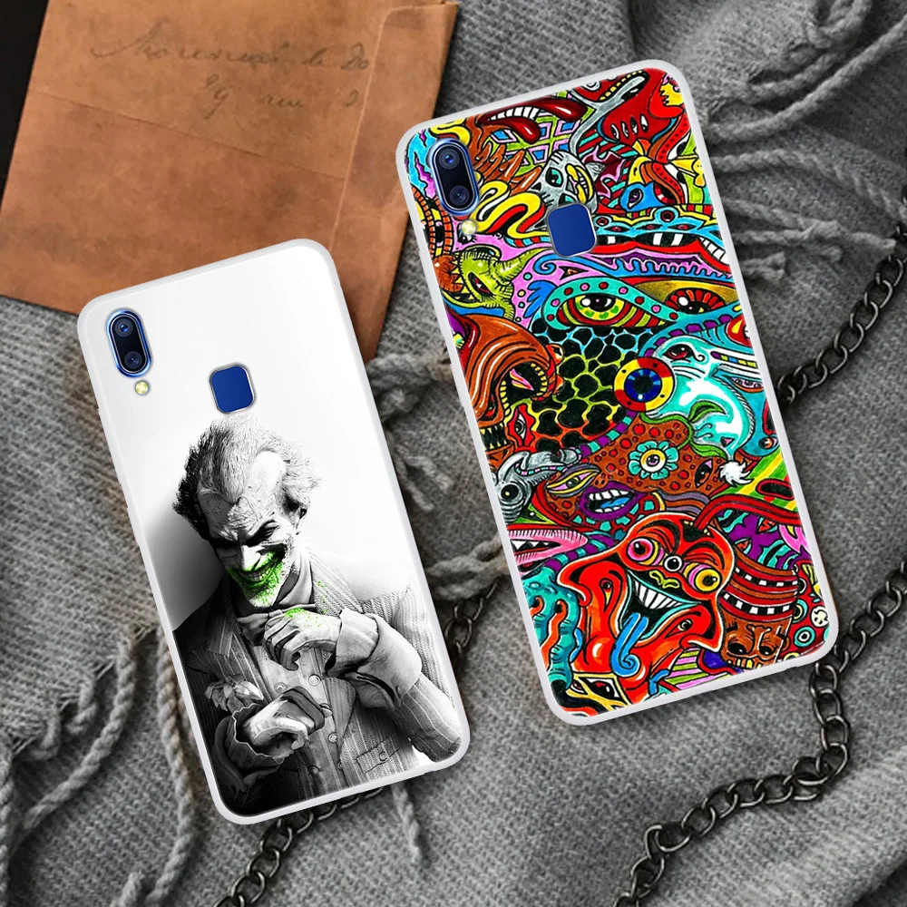 Чехол для Vivo X23 Y93 Y97 Z3 Z3i Y95 чехол s задняя крышка V15 V15pro Pro силиконовый с рисунком