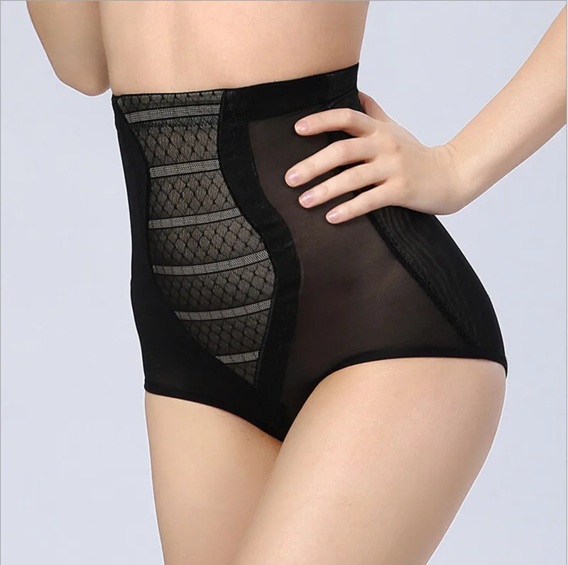Женские сексуальные трусики нижнее белье с завышенной талией Корректирующее