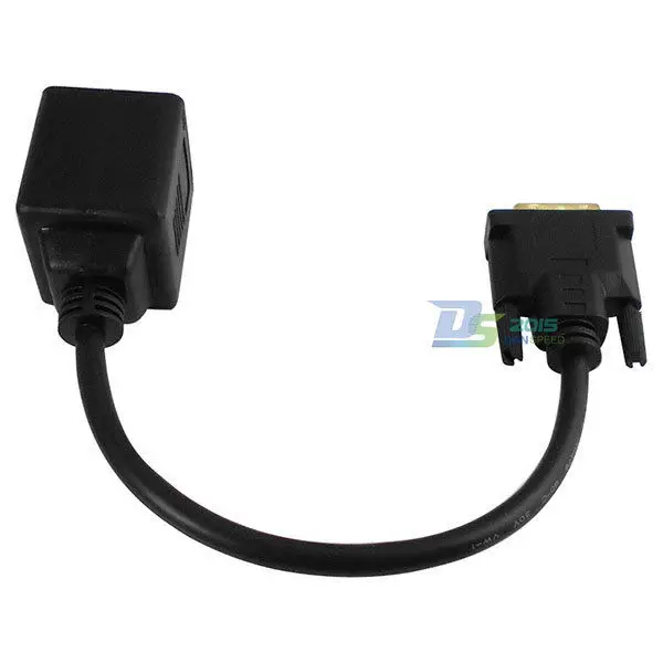 Danspeed DVI D (24 + 1) Male to 2 HDMI Женский цифровой дисплей сплиттер кабель адаптер Длина 30