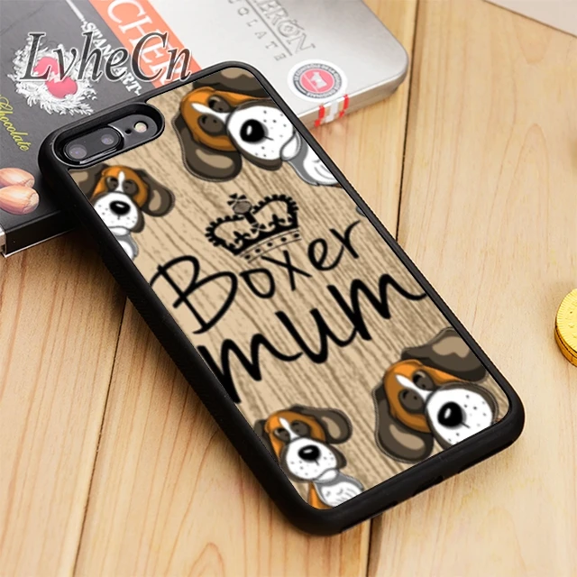 LvheCn Лабрадор Йорк боксер Chow мама собака чехол для телефона iPhone 5 6s 7 8 plus 11 12 Pro X XR XS