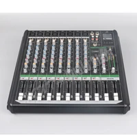 professional 12 channel mixer multimedia stage performance conference ktv with effect mp3 player audio mixer