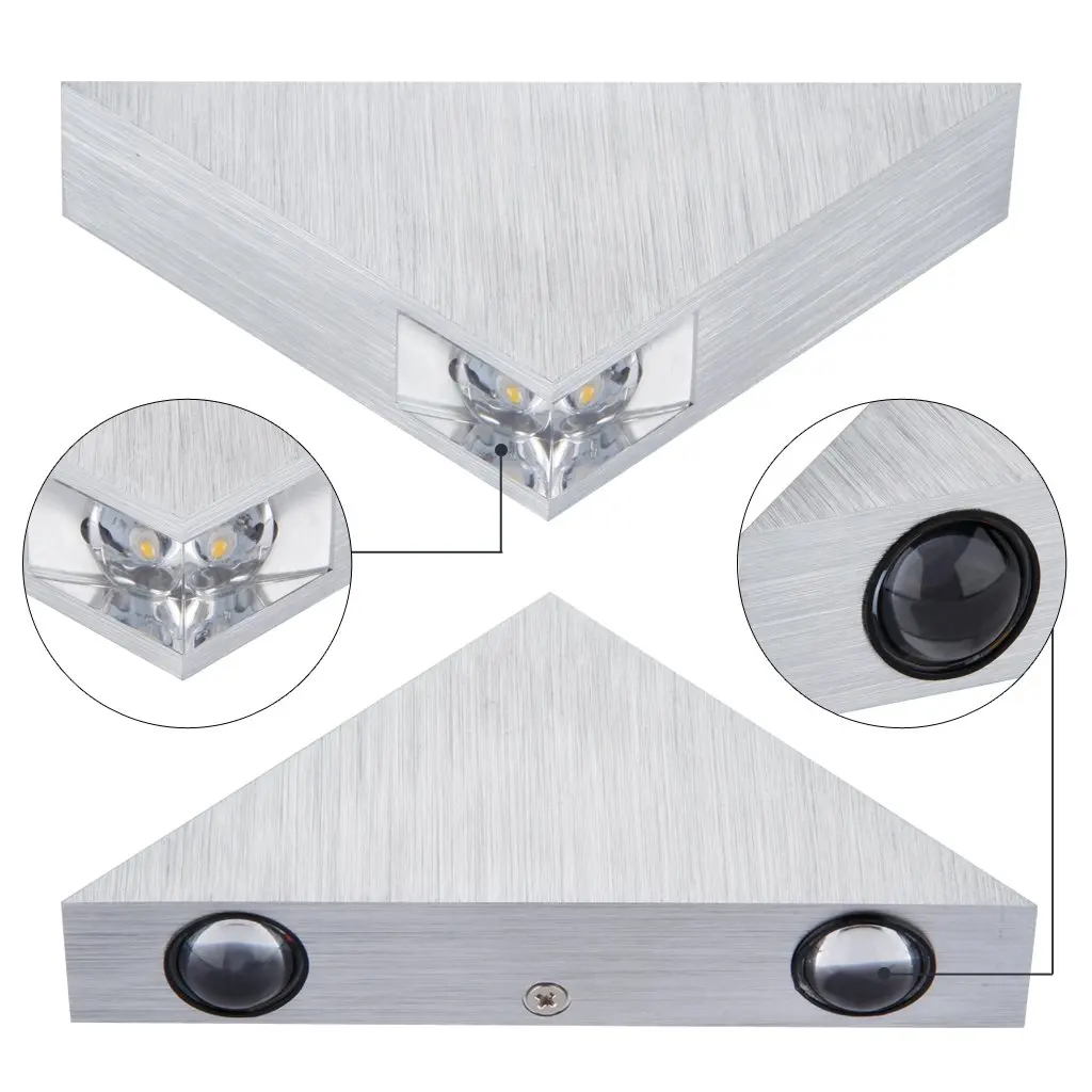 3W Modern Warm White LED Wall Lighting wall lamp aluminum lights Corridor stair | Лампы и освещение