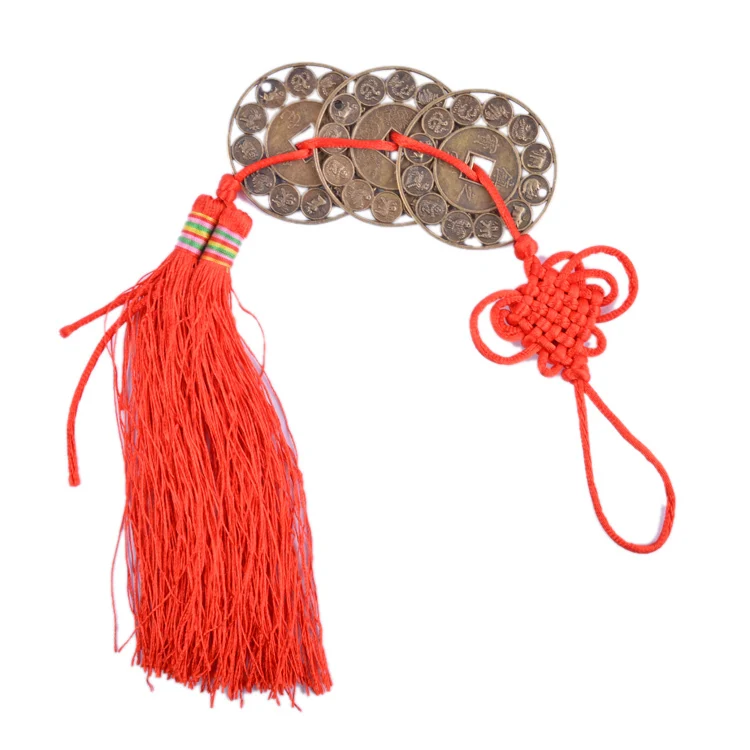 3 шт. ручная работа металлическая подвеска с декоративными монетами для