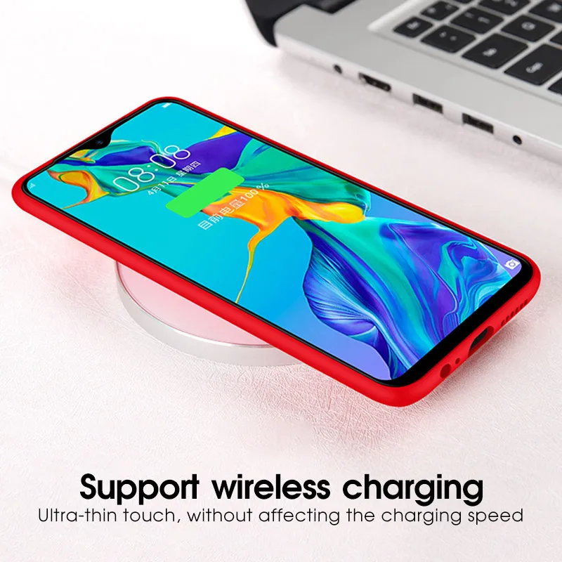Роскошный чехол для телефона Huawei Honor 20 10 Lite Mate P30 Pro P Smart 2019 Nova 4e мягкий жидкий