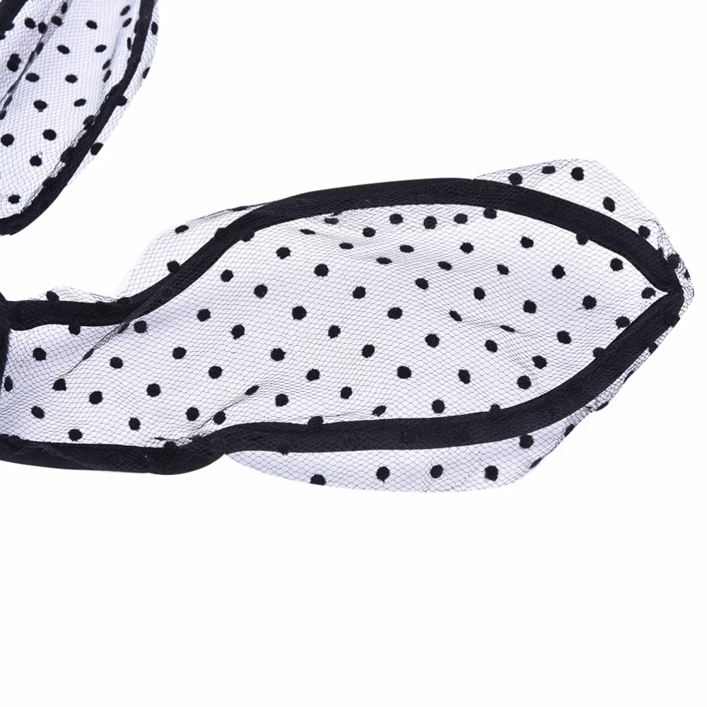 1 шт. сексуальные аксессуары для волос с черными глазами маска заячьими ушками