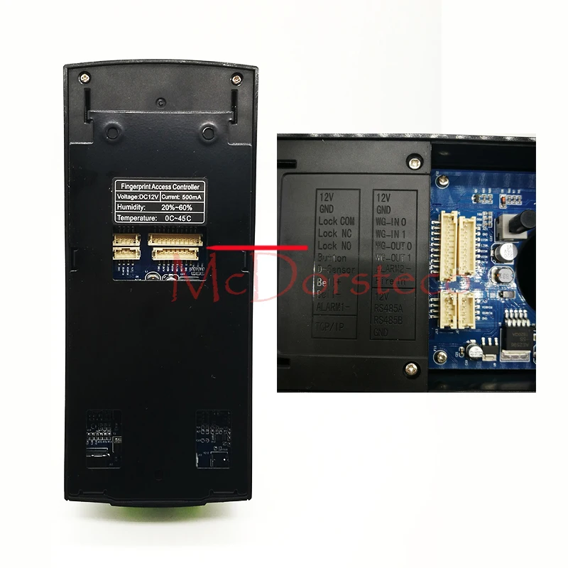 Tcp/ip rfid Контроль доступа Rfid карты посещаемости времени и контроля ler замок
