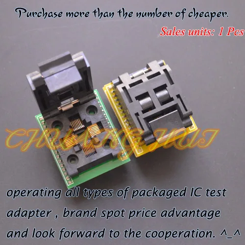 

WL-TQFP32-0.8 адаптер программатора QFP32 к адаптеру DIP32 разъем tqfp32 lqfp32