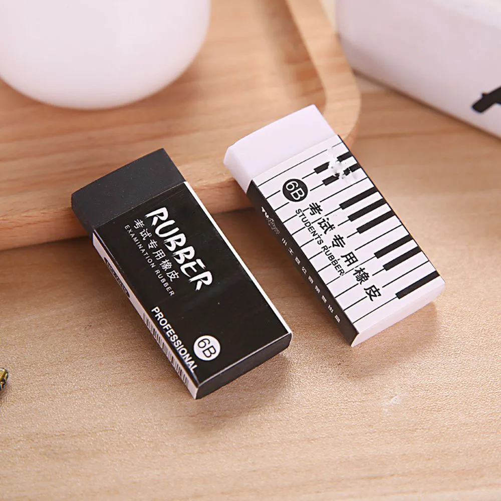 Новый 6B пианино экзамен с ластик для студентов коррекции карандашный