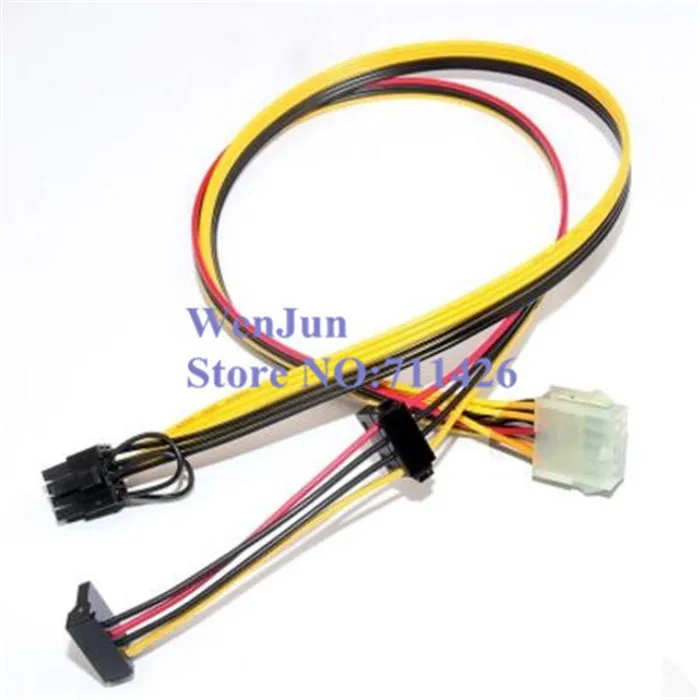 10pin к IDE Molex БЛОКА ПИТАНИЯ и SATA PCIe PCI-E 8pin 6 + 2pin адаптер конвертер кабель питания шнур