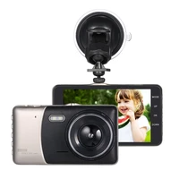 junhom full hd 4 0 1080p lcd dual lens car dvr view dash cam video camera recorder night vision parking monitor free shipping