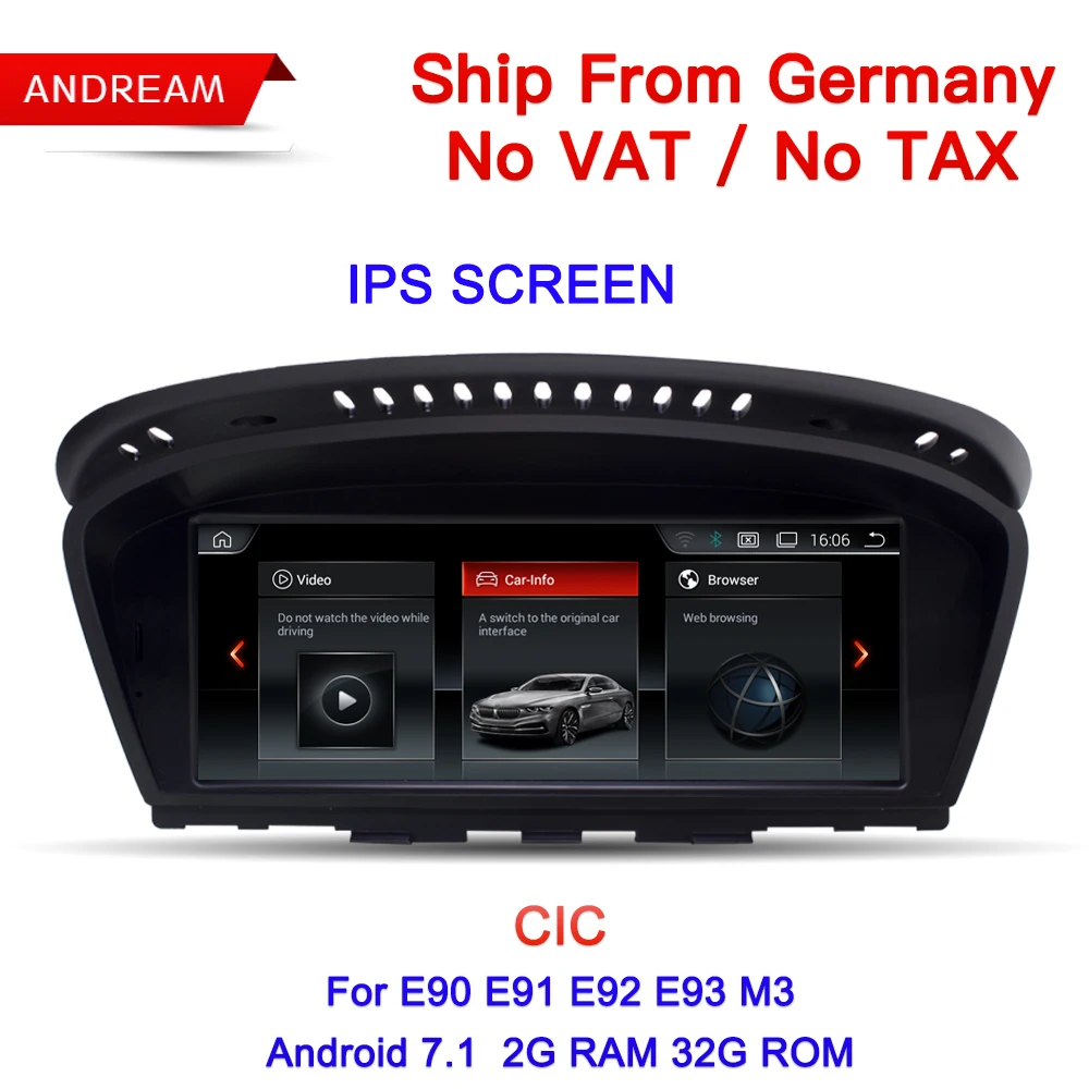 8 &quot4 ядра Android 7 1 Vhicle мультимедийный плеер для серии BMW 3 E90 E91 E92 M3 Bluetooth gps навигации