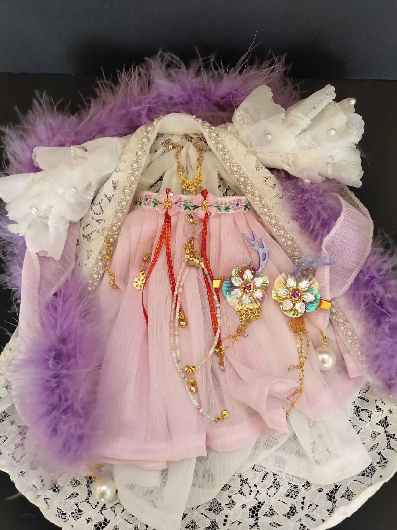 Китайская одежда Hanfu для кукол Blyth Одежда licca azone платье 0704|Куклы| |