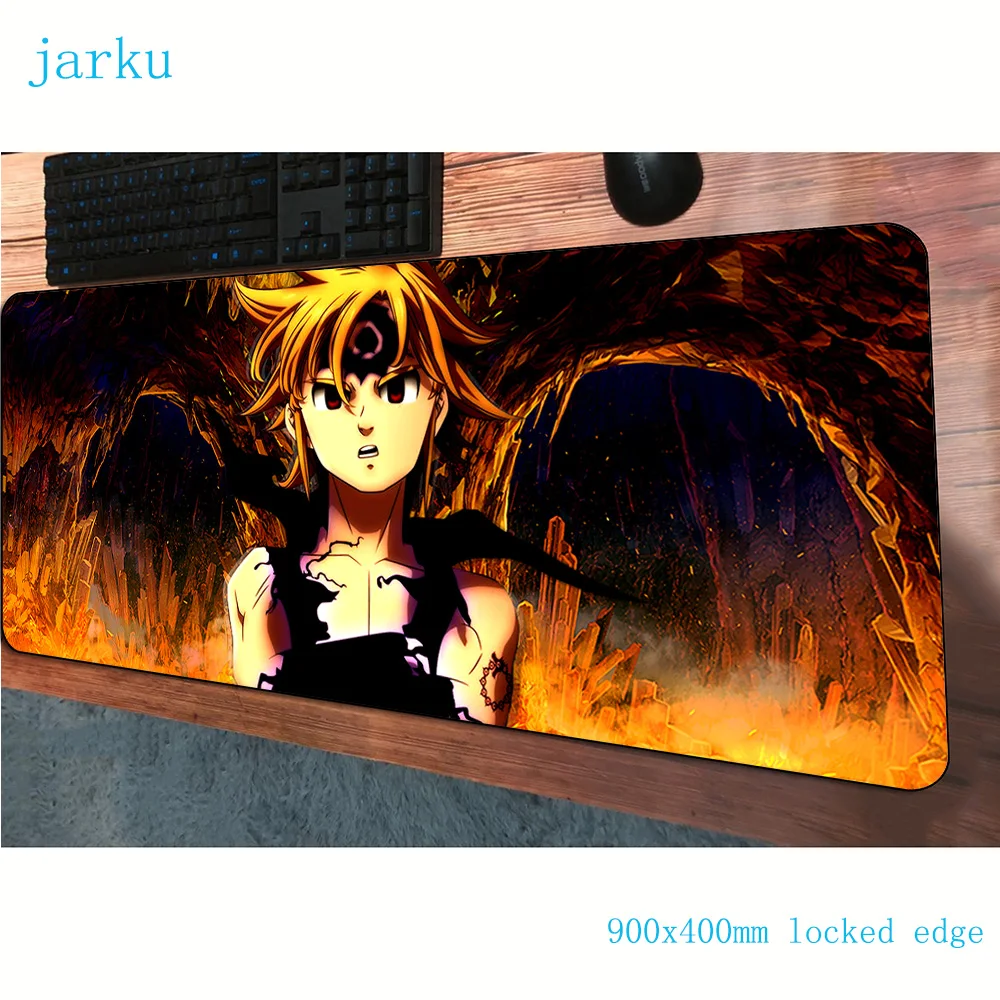 

Seven Deadly Sins mouse pads Popular 900x400x2mm gaming mousepad gamer mouse mat pad game computer large desk padmouse mat