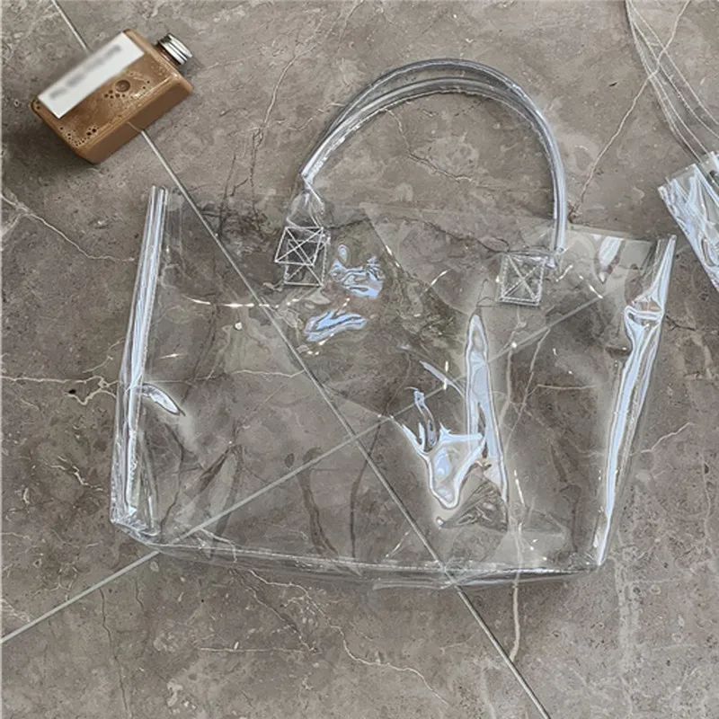 2019 Роскошные брендовые прозрачные женские сумочки из ПВХ пластиковые летние