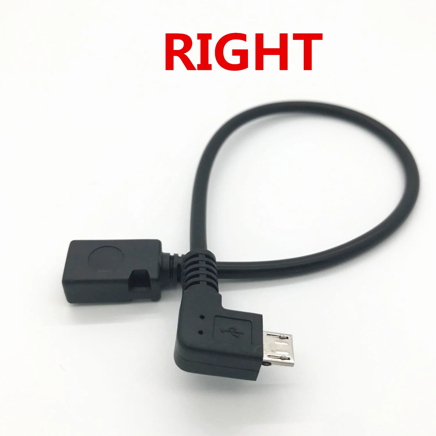 USB Micro 5P мама к папа левый/правый/вниз/вверх угловой Удлинительный Кабель