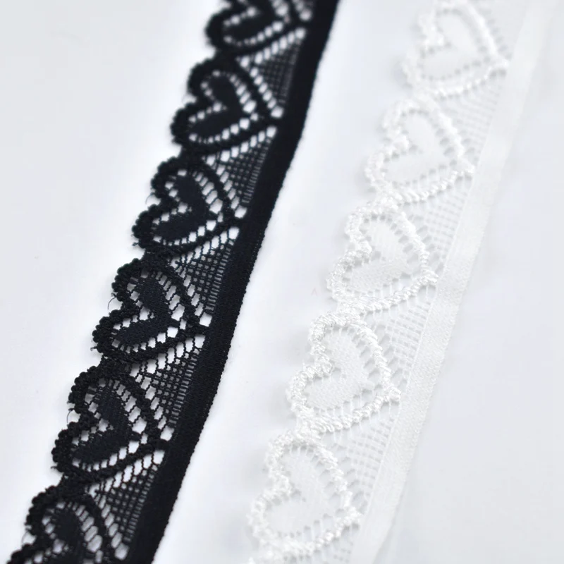 5 ярдов кружево стрейч лентой шириной 18 мм кружевная лента белая хлопок