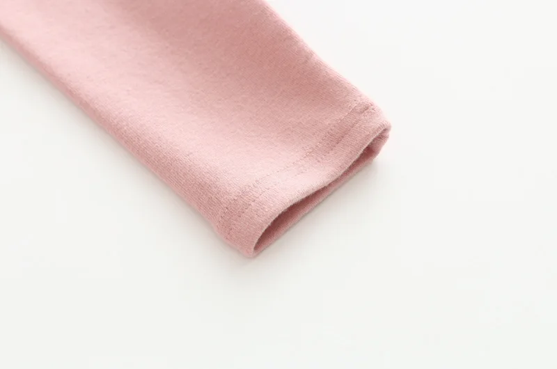 Детские топы 2018 новые стильные рубашки для девочек с длинным рукавом и круглым