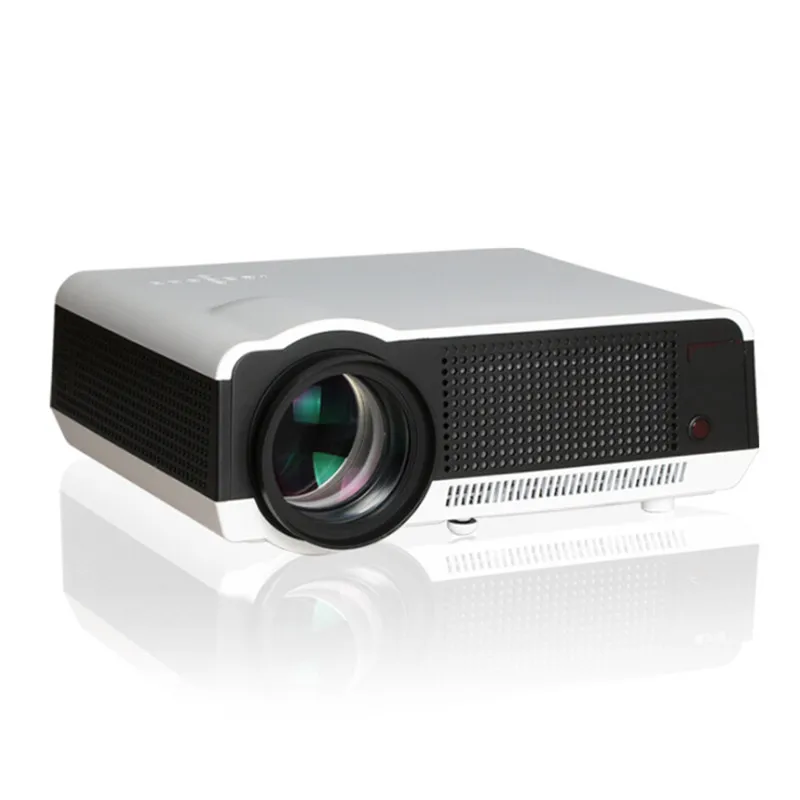 Бесплатная доставка! Светодиодный проектор для цифрового ТВ 5500 лм 1080P Android 4.4.2 Wi