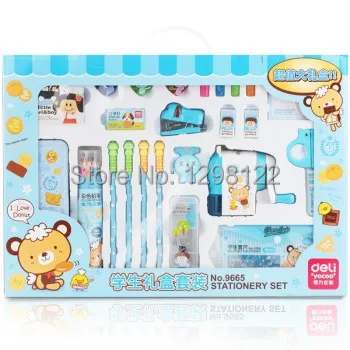 Бесплатная доставка новая школа канцелярские наборы замороженные школьные