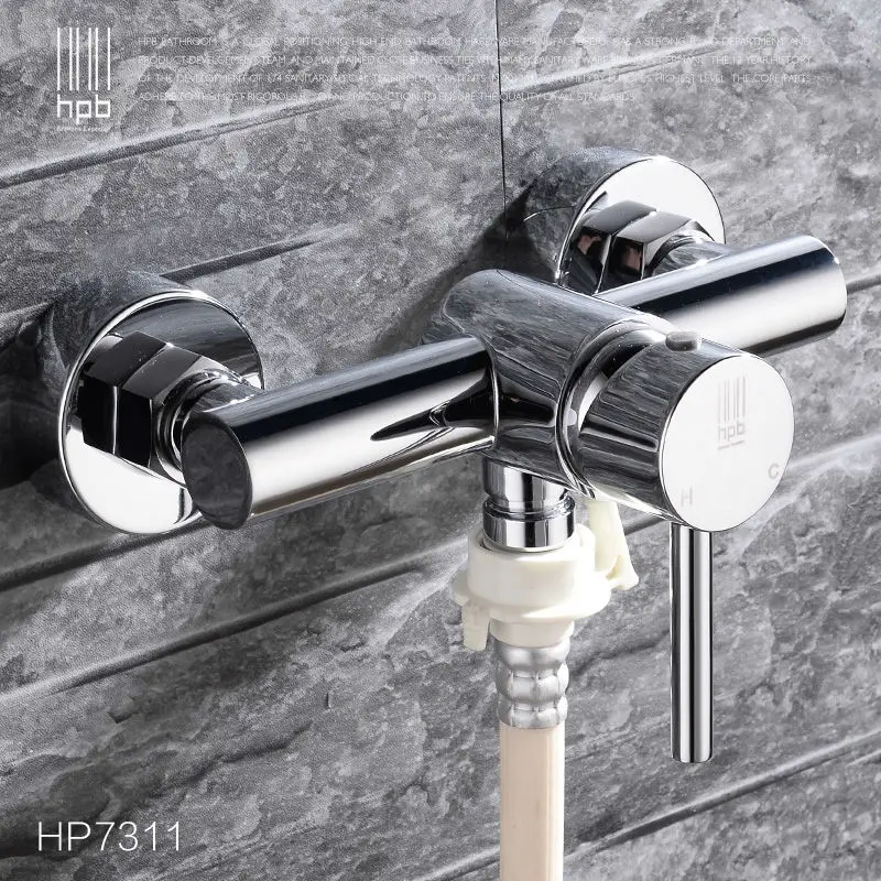 HPB Латунь горячей и холодной воды Сад Открытый Смесители стиральная машина