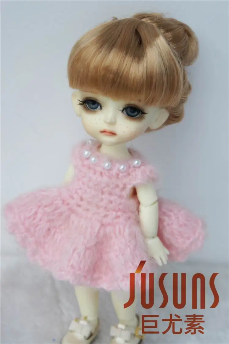 JD049 1/8 1/12 модный парик для кукол милый синтетический мохеровый s BJD 3 4 дюйма 5 дюймов
