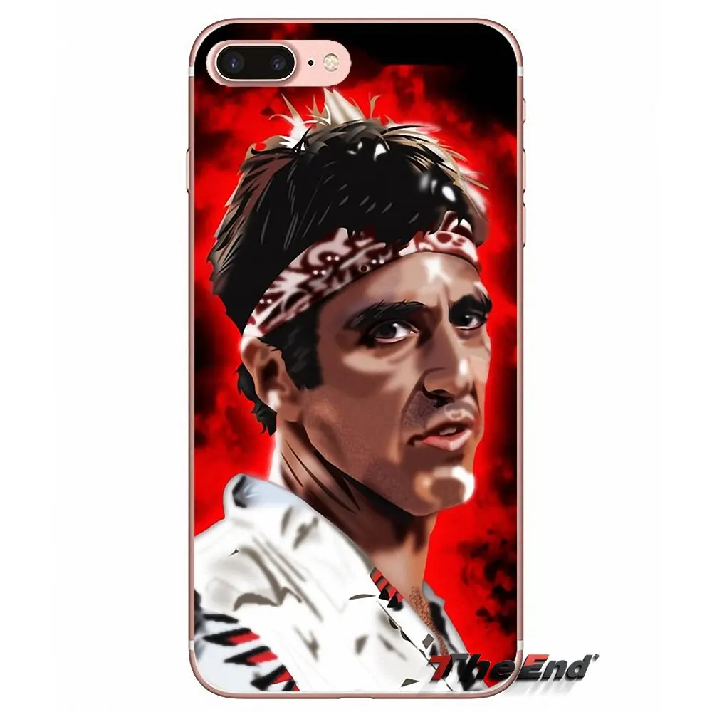 Scarface Tony Монтана для Xiaomi Redmi 4 3 3S Pro Mi3 Mi4 Mi4i Mi4C Mi5 Mi5S Mi Max Note 2 чехол из ТПУ прозрачный