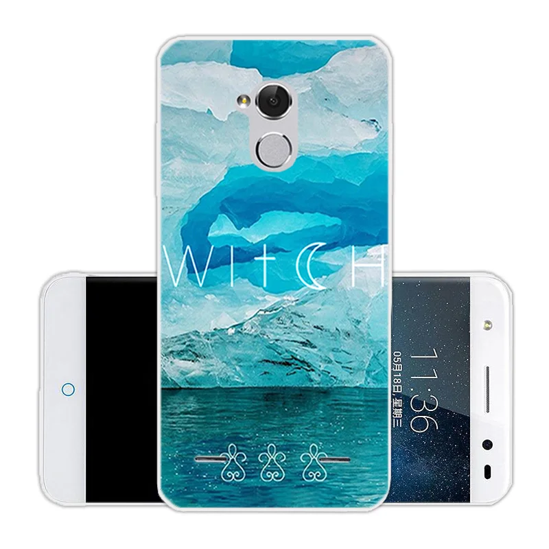 Квадратный чехол для телефона ZTE Blade V7 Lite прозрачные мягкие силиконовые чехлы 5 0