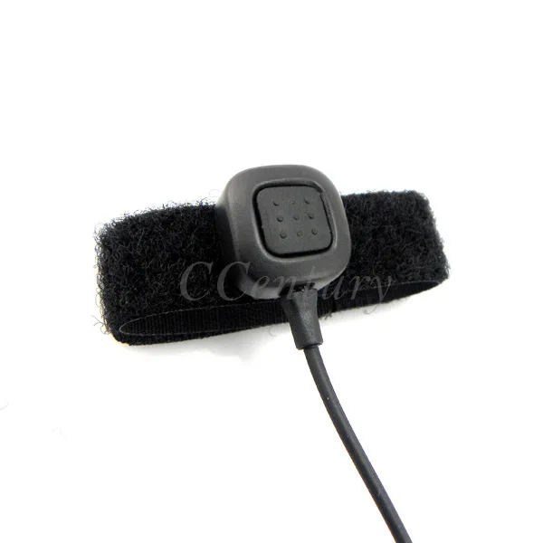 XQF 10 шт. Шейная полоса горло микрофон гарнитура Воздушная трубка наушник PTT для Yaesu