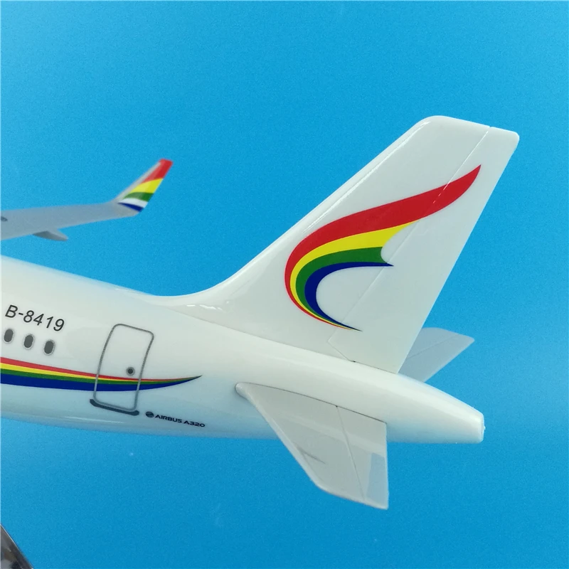 Модель самолета A320 37 см модель из смолы тибетского Коллекционная дыхательных