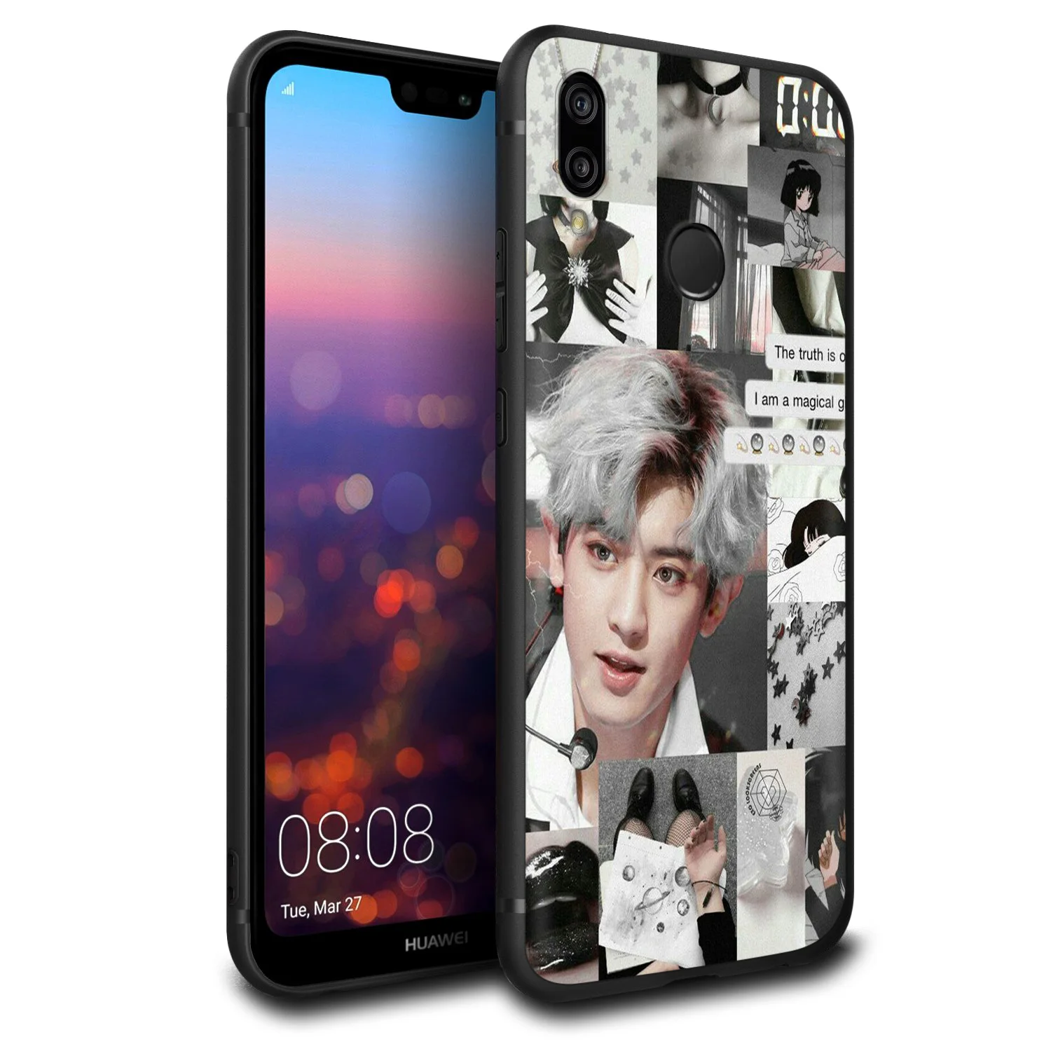 Чехол Lavaza Exo Chanyeol для Huawei P30 P20 P10 P9 P8 Mate 20 10 Pro Lite P Smart 2017|Бамперы| |