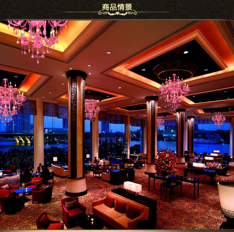 Красивая Роскошная большая Хрустальная лестница для прихожей в отеле люстра