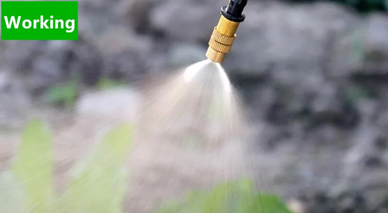 Латунный Регулируемый набор разбрызгивателя для полива 25 м|irrigation kit|self wateringdrip