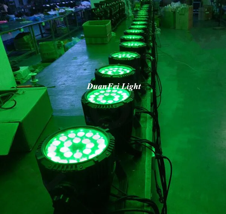 2 шт. сценический светодиодный прожектор rgbw par cans Светодиодный par-прожектор 24x10w |