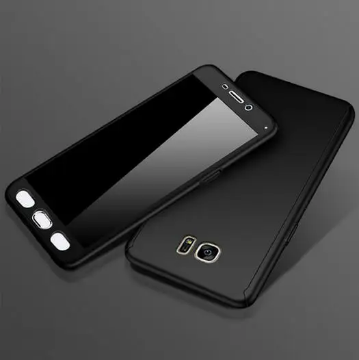 Чехлы из поликарбоната с полным покрытием на 360 градусов для Samsung Galaxy J4 J6 A6 A8 Plus 2018