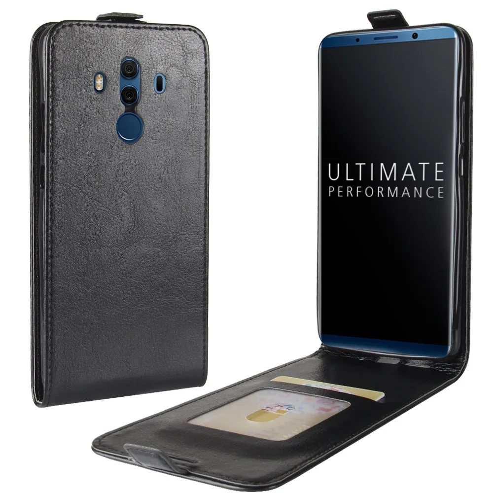 Чехол-книжка из искусственной кожи и ТПУ для Huawei Honor V10 / 7X Mate 10 Pro Lite Y6 2017 30 шт./лот R64