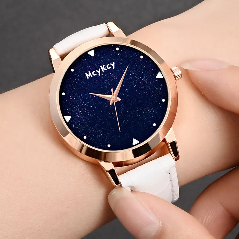 Роскошные Брендовые женские часы из розового золота минималистичные модные