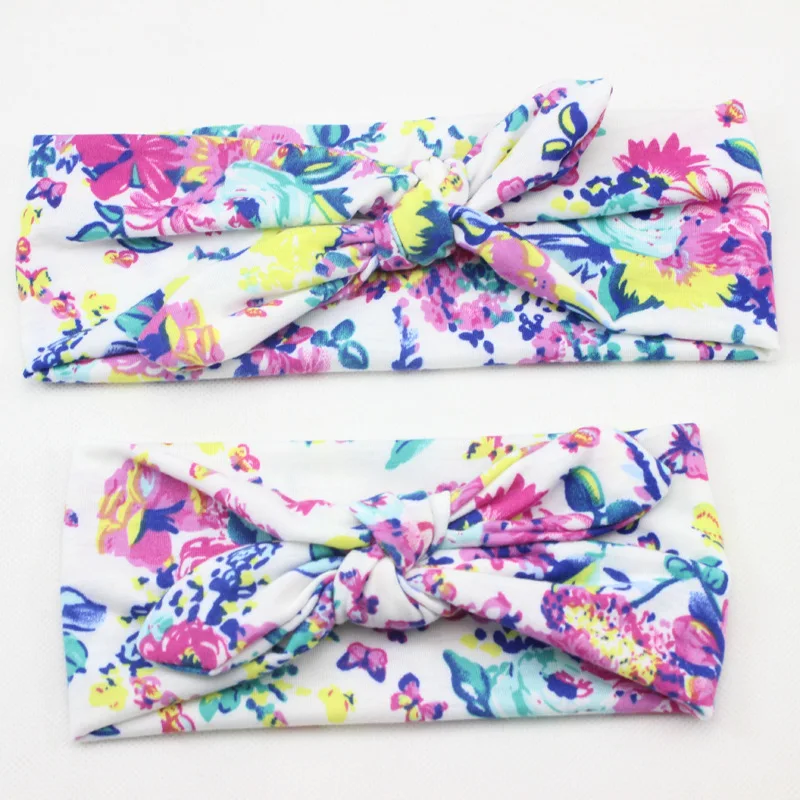 Для маленьких девочек повязка на голову Соответствующие Повязки мама и я повязки