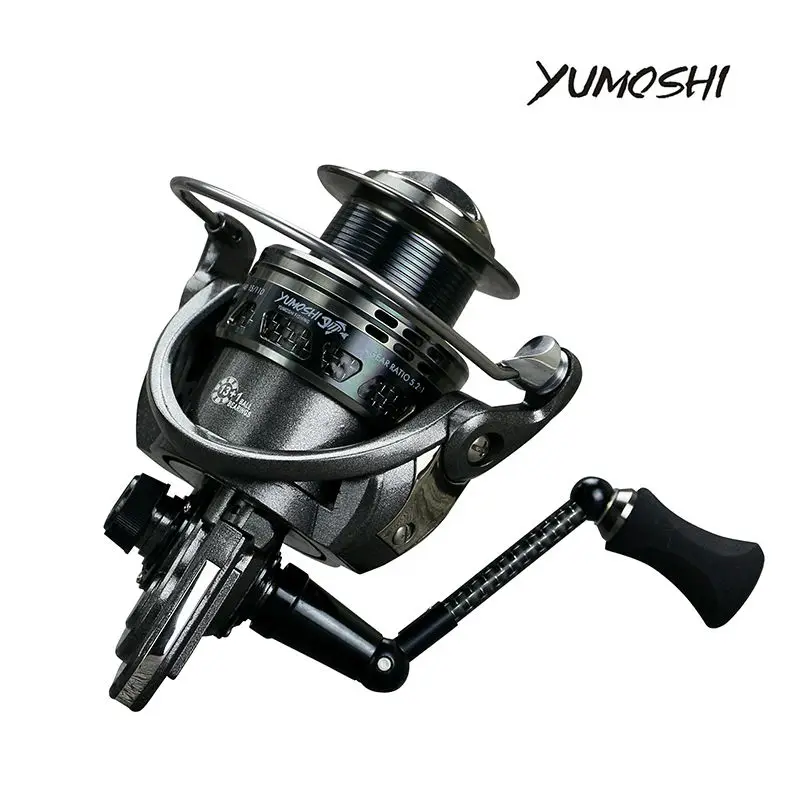 YUMOSHI высококлассные Рыболовные катушки полностью металлический алюминиевый
